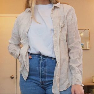 H&M linen shirt